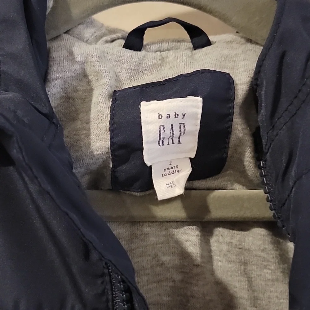 Baby Gap Navy Windbreaker kids 2 Toddler 2t boys